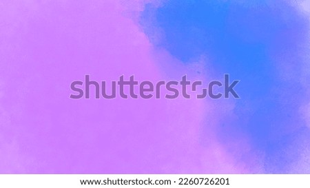 abstract watercolor background pink and blue