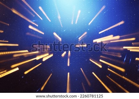 Abstract background of fiber technology lights Royalty-Free Stock Photo #2260781125