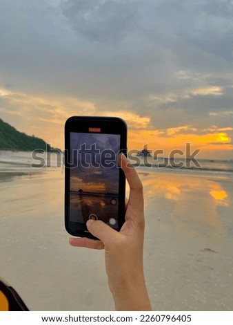 Lombok, indonesia : selong belanak beach.