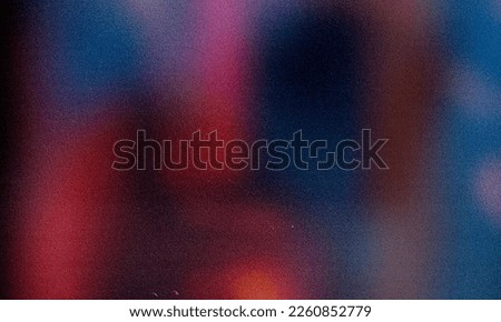 Abstract blurred grainy gradient background texture. Colorful digital grain soft noise effect pattern. Lo-fi multicolor vintage retro. VHS Glitch effect Texture Royalty-Free Stock Photo #2260852779