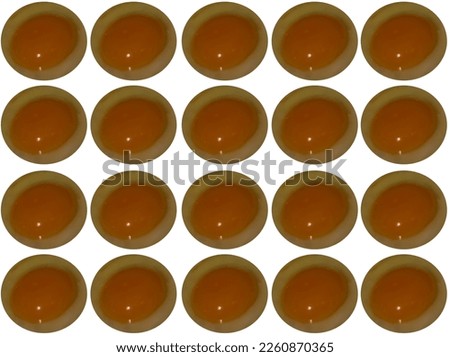 Seamless pattern of raw eggs on a white background