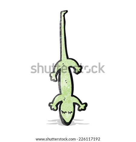 cartoon lizard