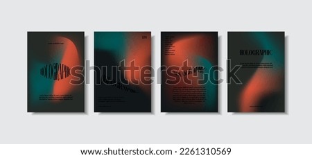 Trendy unique and minimalist vibrant gradient vector design for banner flyers, templates, brand identity, digital marketing Royalty-Free Stock Photo #2261310569