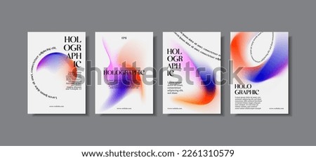 Trendy unique and minimalist vibrant gradient vector design for banner flyers, templates, brand identity, digital marketing Royalty-Free Stock Photo #2261310579