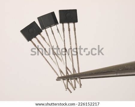Magnetic field sensors Royalty-Free Stock Photo #226152217
