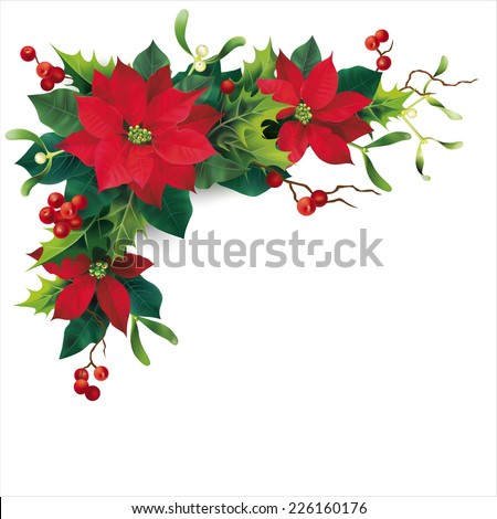 Christmas decoration on white. Vector eps 10. Royalty-Free Stock Photo #226160176