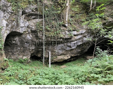 Cave Zagorska pec or Zagorska cave in Desmerice - Ogulin, Croatia (Špilja Zagorska peć ili Zagorska pećina u Desmericama - Ogulin, Hrvatska)