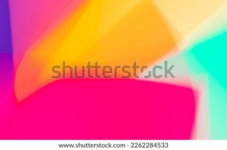 abstract fuzzy blurred background of bright yellow, maroon, red, orange, violet and green