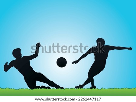 The people are engaged in different kinds of sports. A vector illustration.