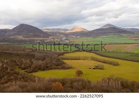 Czech highlands, beautiful nature, hills picture