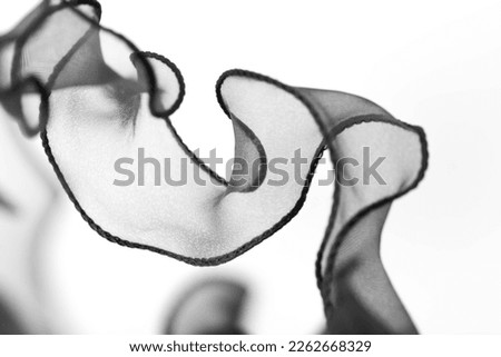 abstract ribbon isolated on white background