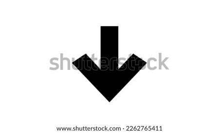 Arrows can be used for a hint Royalty-Free Stock Photo #2262765411