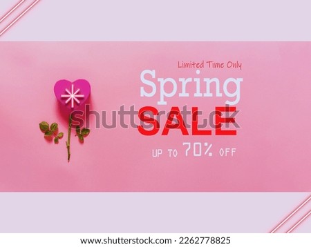 Spring sale posters and templates