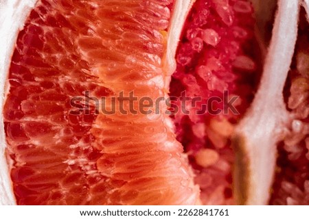 Pomelo on a white background.Advertising pomelo.Grapefruit.Pomelo pink. Fruit isolated.Cut pomelo on white background.macro shot.Grapefruit macro shot.Juice drops on the fruit. fruit macro shot Royalty-Free Stock Photo #2262841761