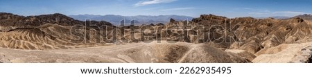 Zabriskie Lookout in Death Valley National Park, California, USA