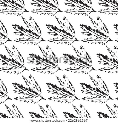 Hand drawn abstract designs and shapes, 
Art for fabrics and textiles.
Geometry monochrome ornament halftone vector background. White and black seamless pattern.