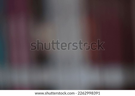 Defocused Arrangement Of Books In The Library, For Wallpaper Background, In Air Belo Village At Noon