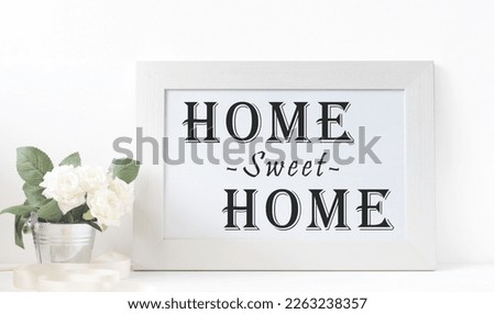 the tag of home sweet home which show very nice and look amazing background 