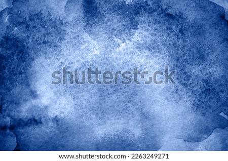 Abstract watercolor blue background texture