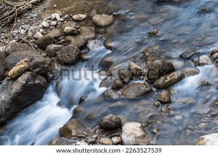 Immersed in the Moment: Slow Shutter Speed Images of Water and Rocks in Nature