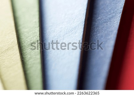 Color swatch to choose the right color for painting