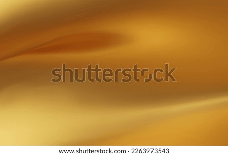 Gold background. Abstract light gold metal gradient. Shiny golden blur texture background. Gold geometric texture wall with light reflections. Yellow wallpaper. 3D Vector illustration.