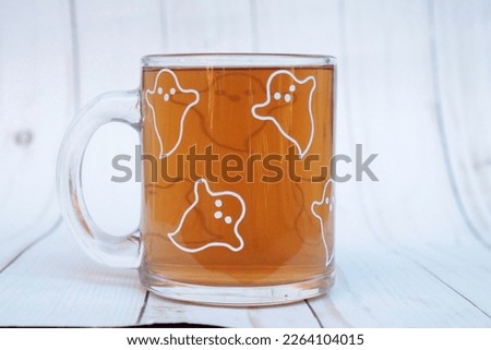 Ghost Clear Glass Coffee or Tea Mug