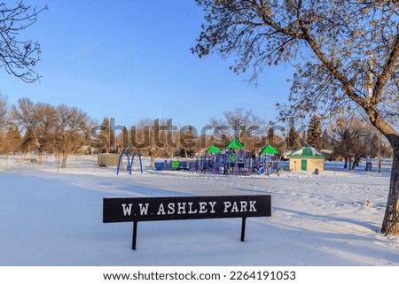 W.W. Ashley Park in Saskatoon, Canada