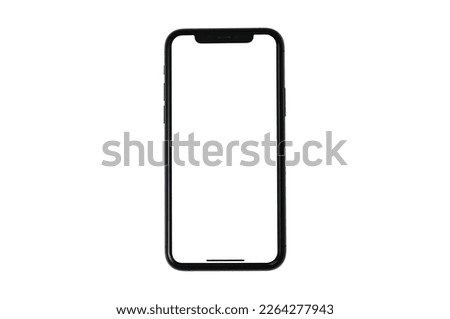 Mockup phone - Clipping Path Transparent isolated set , New Mock up screen template for Infographic Business web site design app