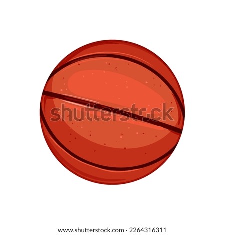 basketball ball sport cartoon. basketball ball sport sign. isolated symbol vector illustration