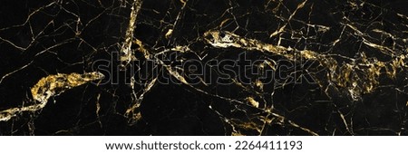 abstract black agate background with golden veins, artificial stone marble texture, luxurious marbled surface, digital marbling illustration. pastel gold marble background. trendy Gold wallpaper.  Royalty-Free Stock Photo #2264411193