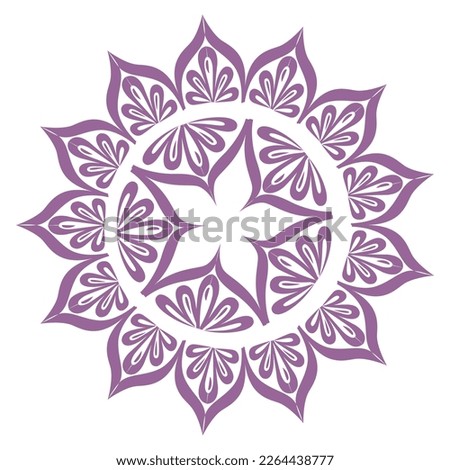 Luxury Mandala pattern Coloring book Art wallpaper design, greeting card, sticker, lace and tattoo. decoration for interior design. Vector ethnic oriental circle ornament. white background