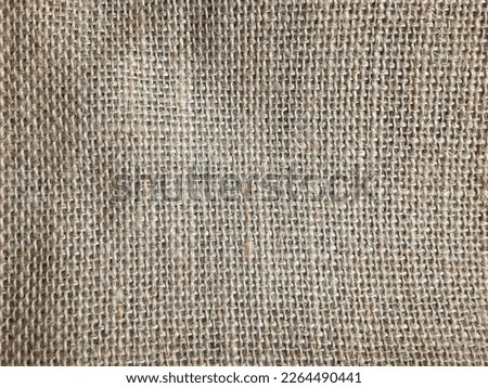 Close up of the pattern of wickerwork made from the natural jute for background