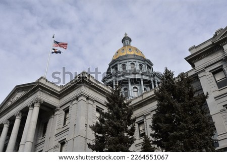 State Capitol building in Denver, Colorado
