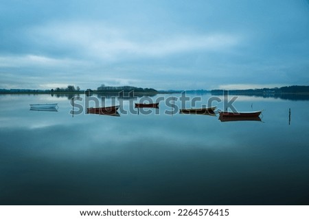 Rowboats on Norsminde Fjord, Aarhus