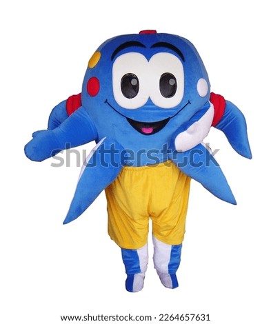 Children's carnival octopus costume photo