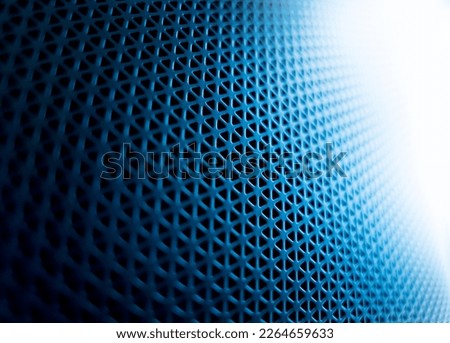Textures of the speaker with a metal perforated grille Royalty-Free Stock Photo #2264659633