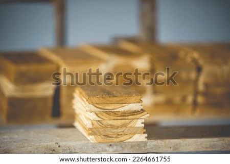Carpenter stack teak wood ,for building material,teak furniture,carpenter timber
