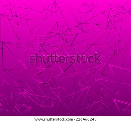Abstract purple polygonal background 