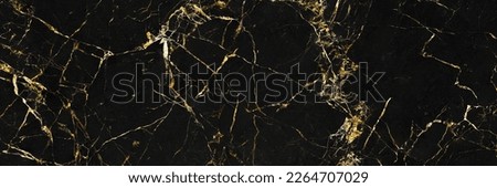 Abstract black agate background with golden veins, fake painted artificial stone, marble texture, luxurious marbled surface, digital marbling illustration. creative wallpaper of digital wall tiles.