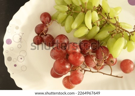 Closeup of  a bunch of Grapes.