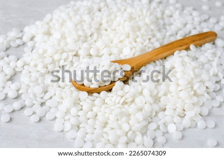 Soy Wax, Natural Ingredient For Candle Making, diy, hobby concept