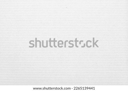 White cardboard sheet texture background, detail of recycle paper box pattern. Royalty-Free Stock Photo #2265139441