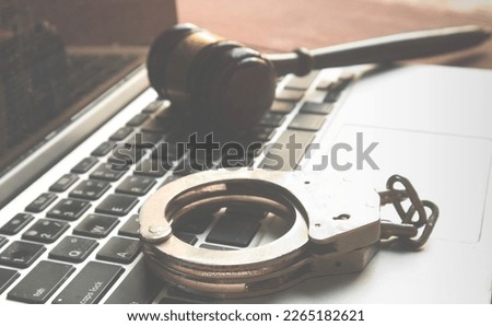Internet crime  illegal activities committed using the internet, such as fraud, online harassment, and child exploitation. It can have serious consequences  Royalty-Free Stock Photo #2265182621