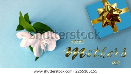 card or banner for mother's day, can be used as a flyer, 3d illustration