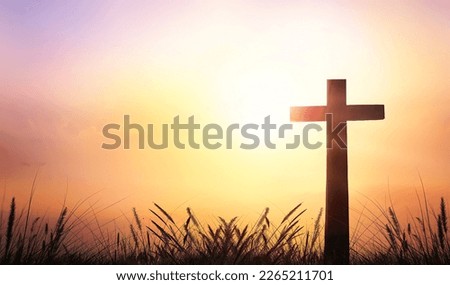 The cross symbol for Jesus Christ