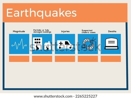 Infographic Earthquakes, all Vector file 