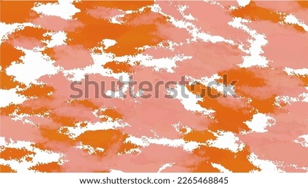 Orange watercolor background for textures backgrounds and web banners design
