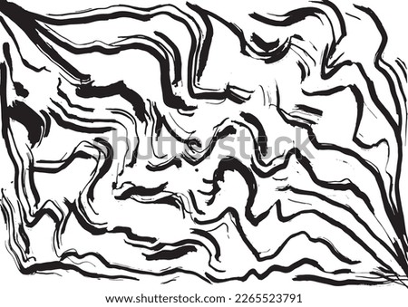 Grunge Ink Dry Brush Abstract Texture