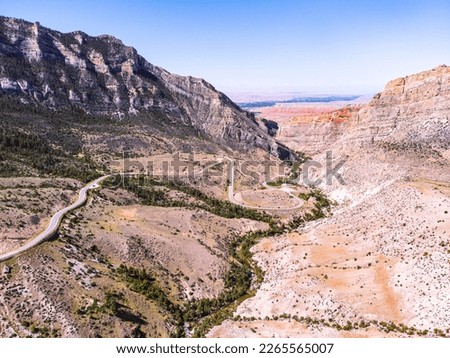 Stunning view of Bighorn National Recreation Area